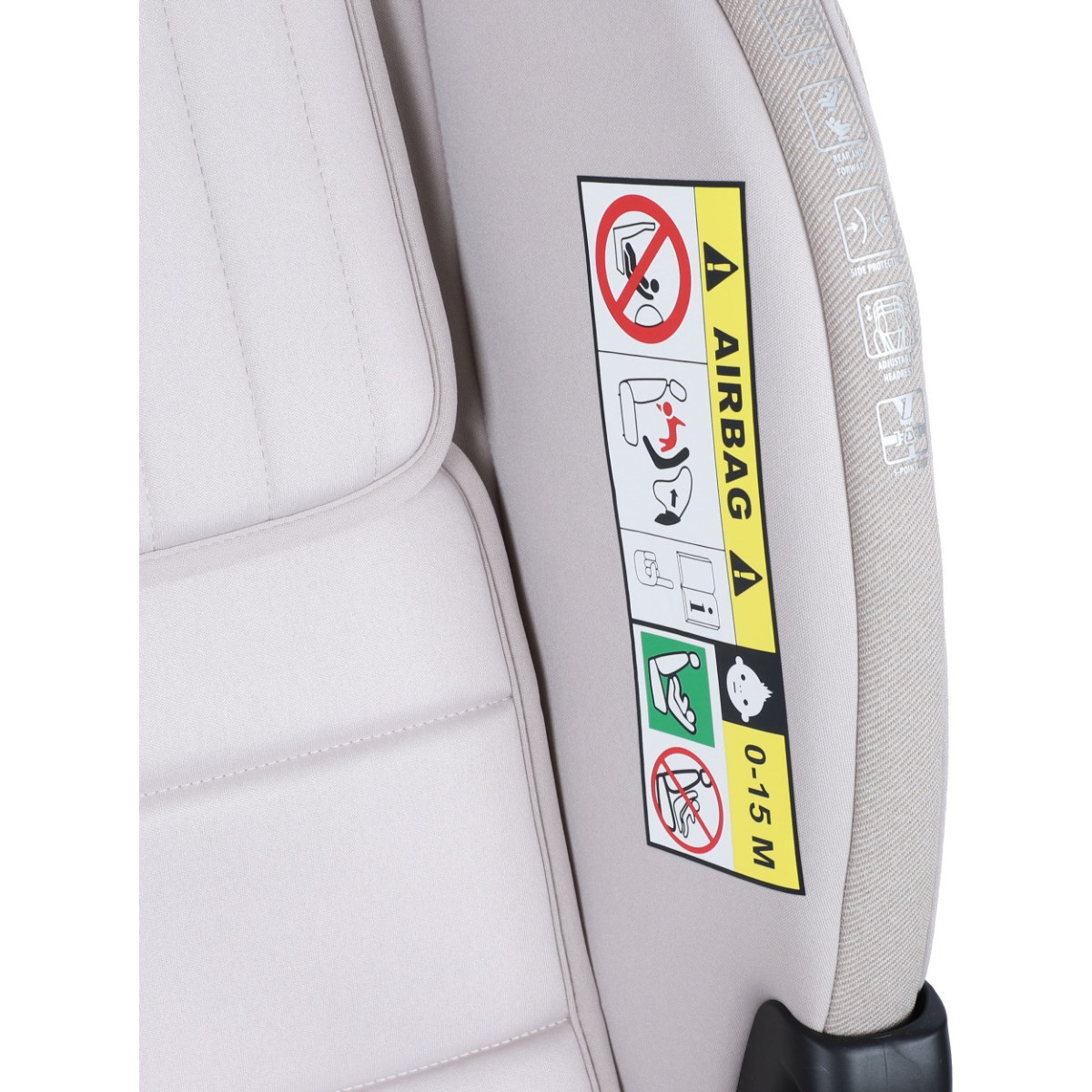 Cangaroo GTS Sandstone 40-150 cm 360° i-Size Autostoel