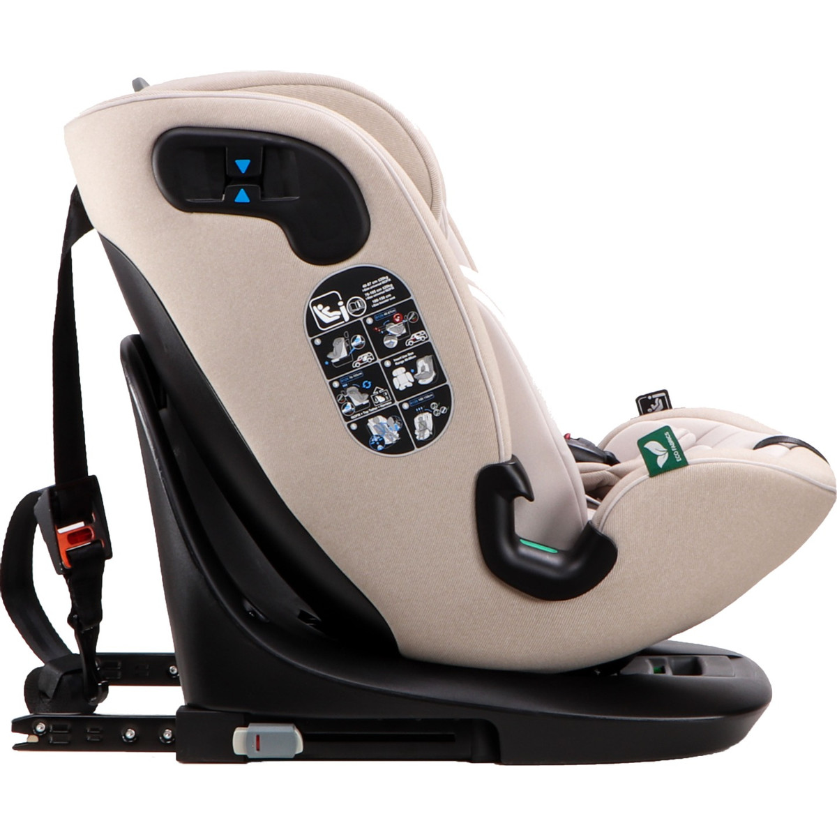 Cangaroo GTS Sandstone 40-150 cm 360° i-Size Autostoel