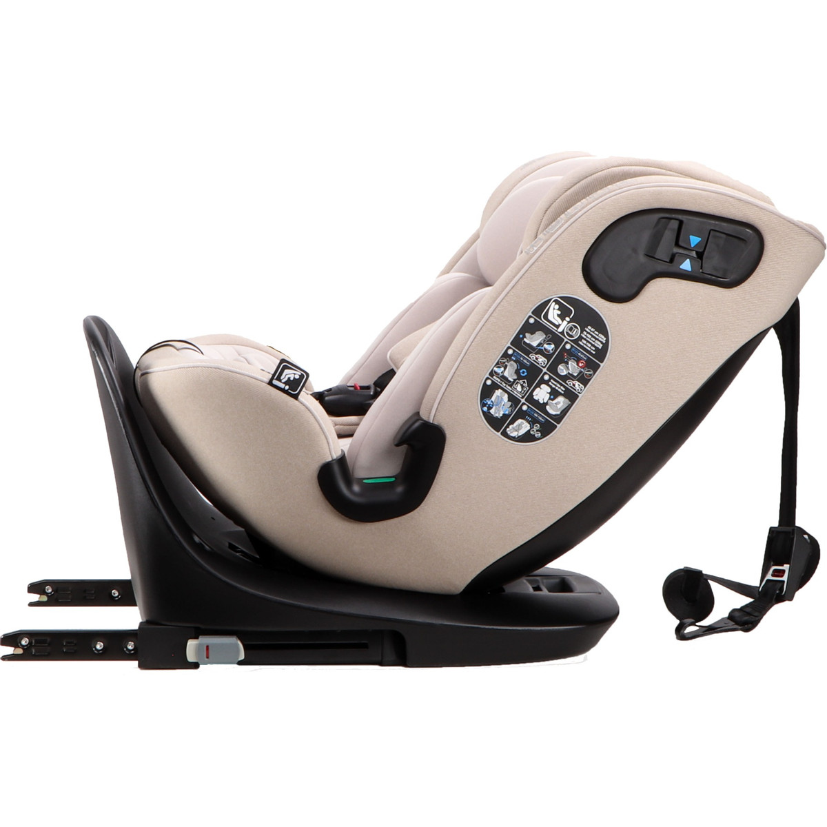 Cangaroo GTS Sandstone 40-150 cm 360° i-Size Autostoel