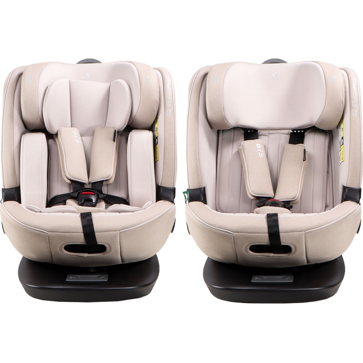 Cangaroo GTS Sandstone 40-150 cm 360° i-Size Autostoel