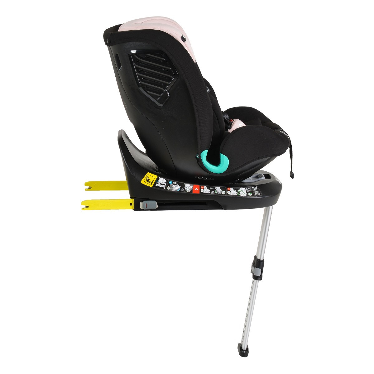 Cangaroo i-Protect Pearl Pink 40-150 cm 360° i-Size Autostoel
