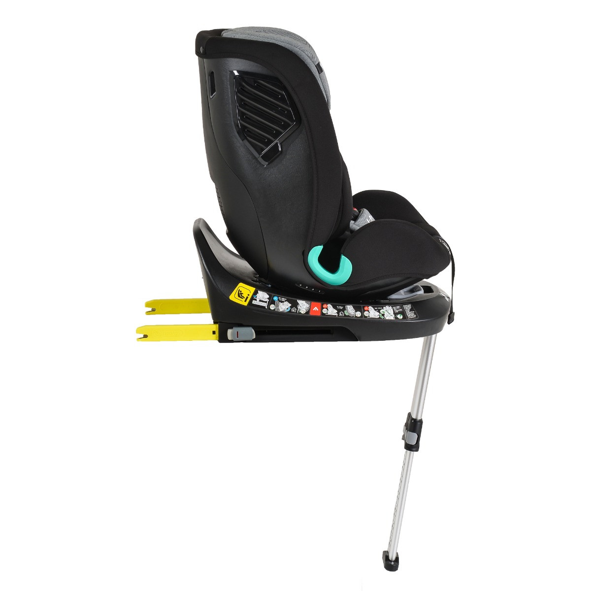 Cangaroo i-Protect Steel Grey 40-150 cm 360° i-Size Autostoel