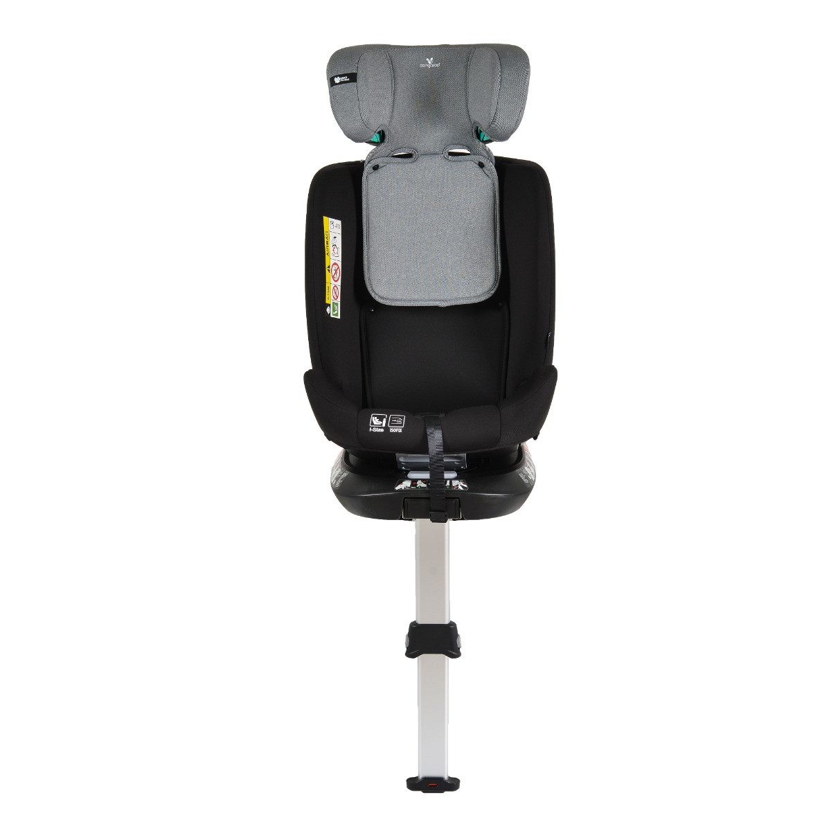 Cangaroo i-Protect Steel Grey 40-150 cm 360° i-Size Autostoel