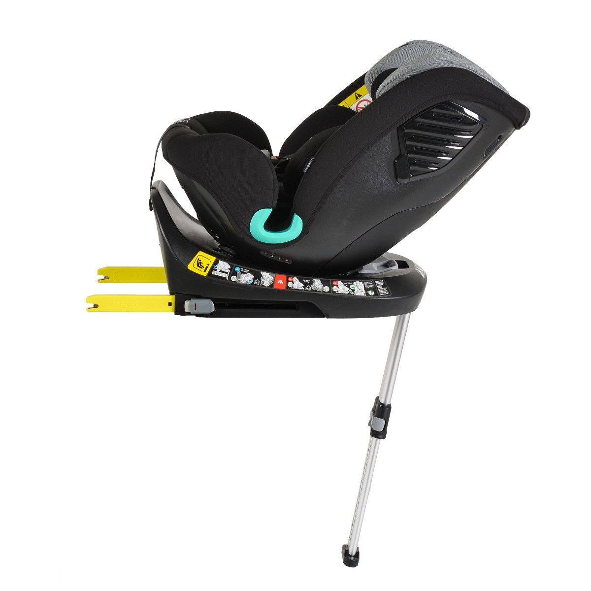 Cangaroo i-Protect Steel Grey 40-150 cm 360° i-Size Autostoel