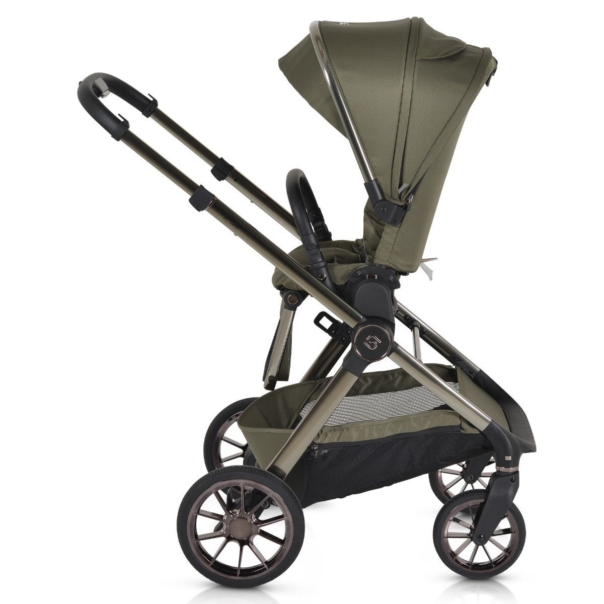 Cangaroo iClick Green 3-in-1 Kinderwagen Incl. Autostoel