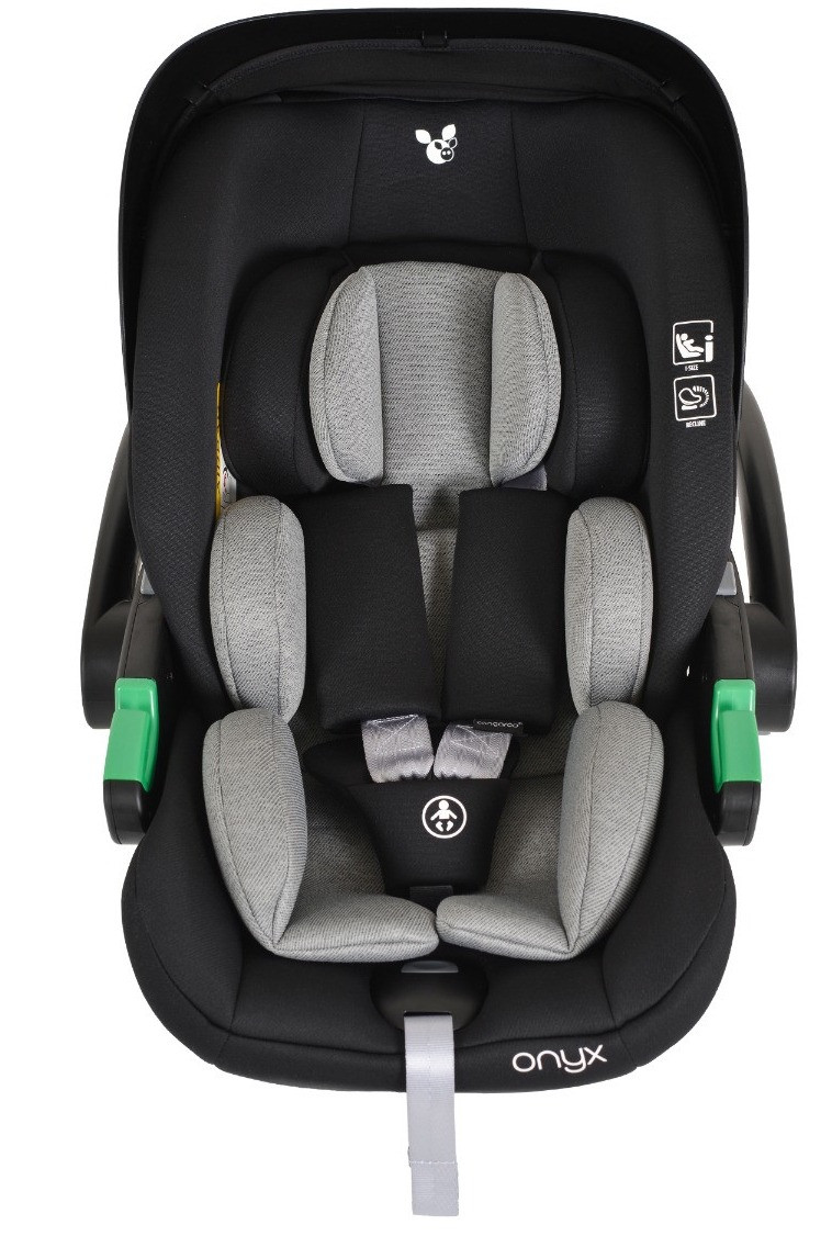 Cangaroo iClick Black 3-in-1 Kinderwagen Incl. Autostoel