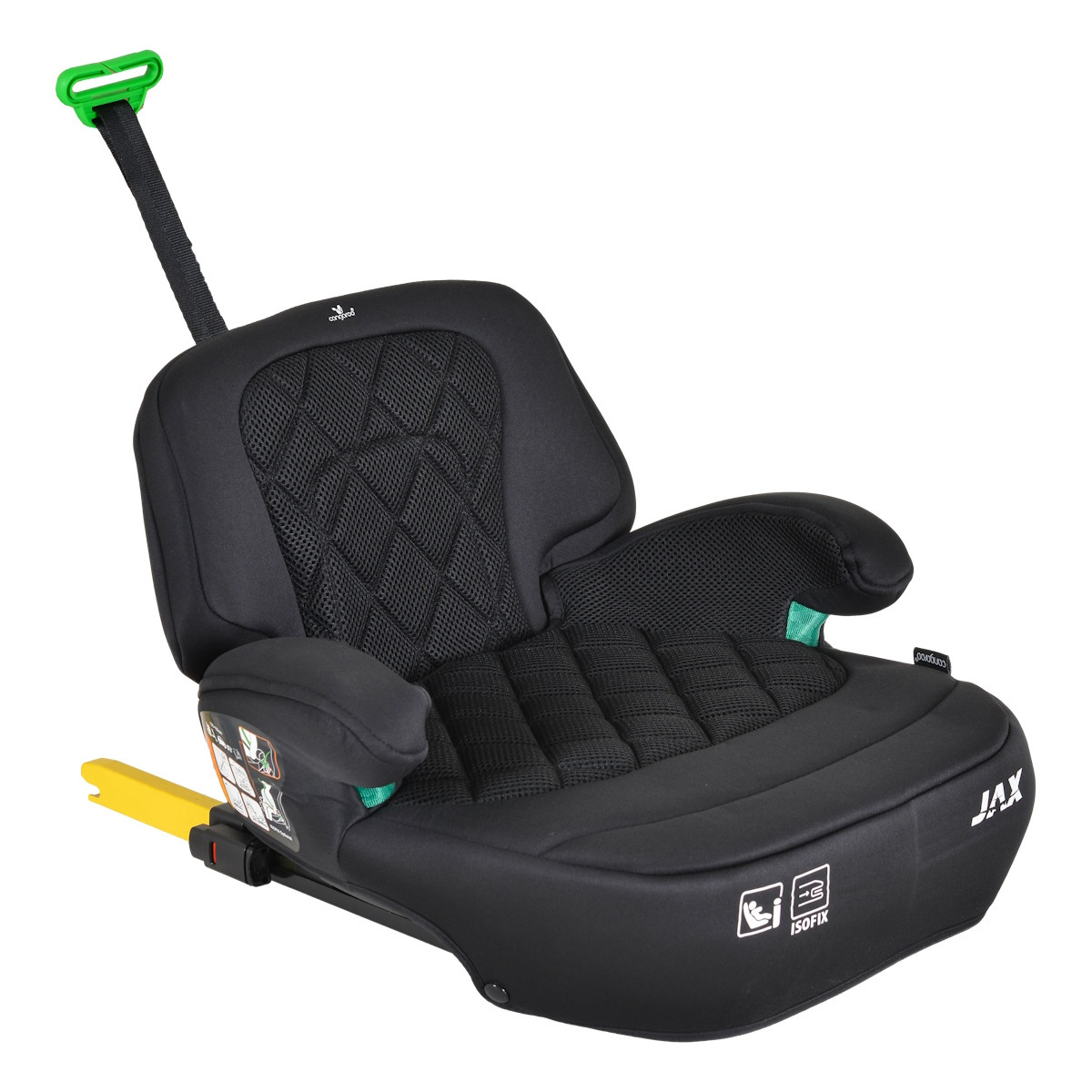 Cangaroo Jax Black Isofix 125-150 cm i-Size Booster