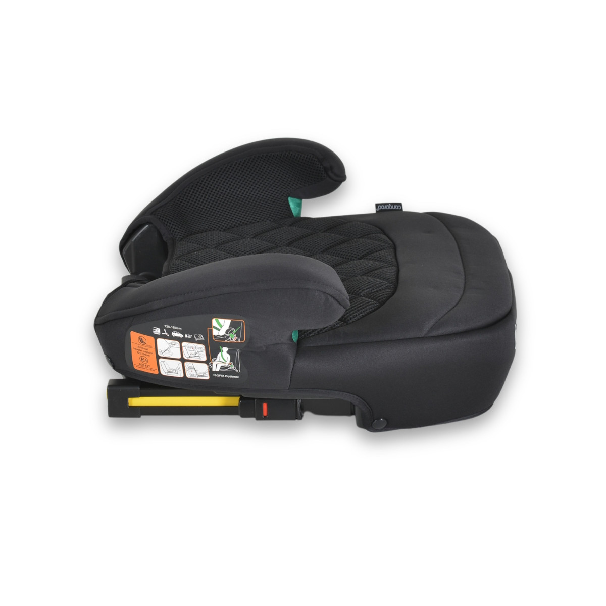 Cangaroo Jax Black Isofix 125-150 cm i-Size Booster