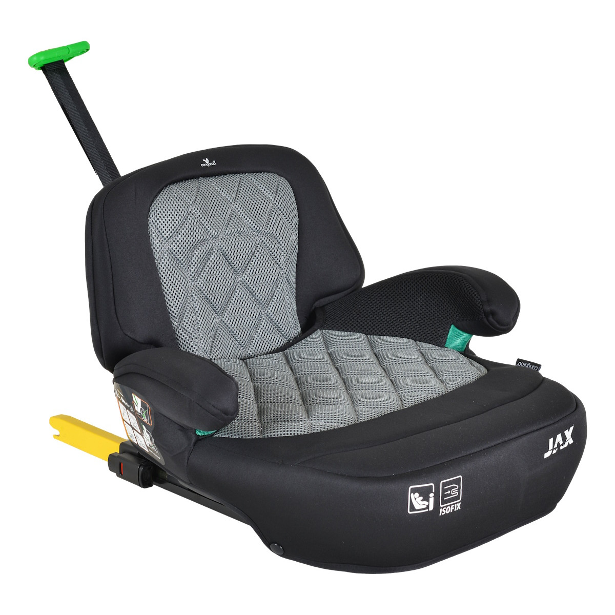 Cangaroo Jax Grey Isofix 125-150 cm i-Size Booster