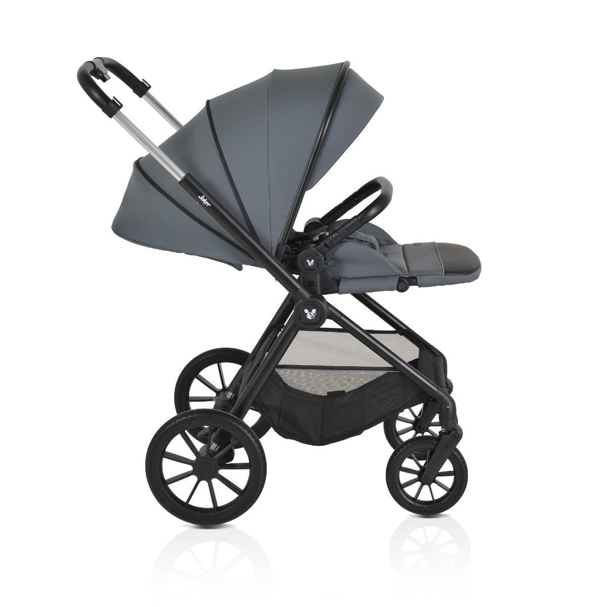 Cangaroo Joker Mineral Grey 3-in-1 Kinderwagen incl. Autostoel