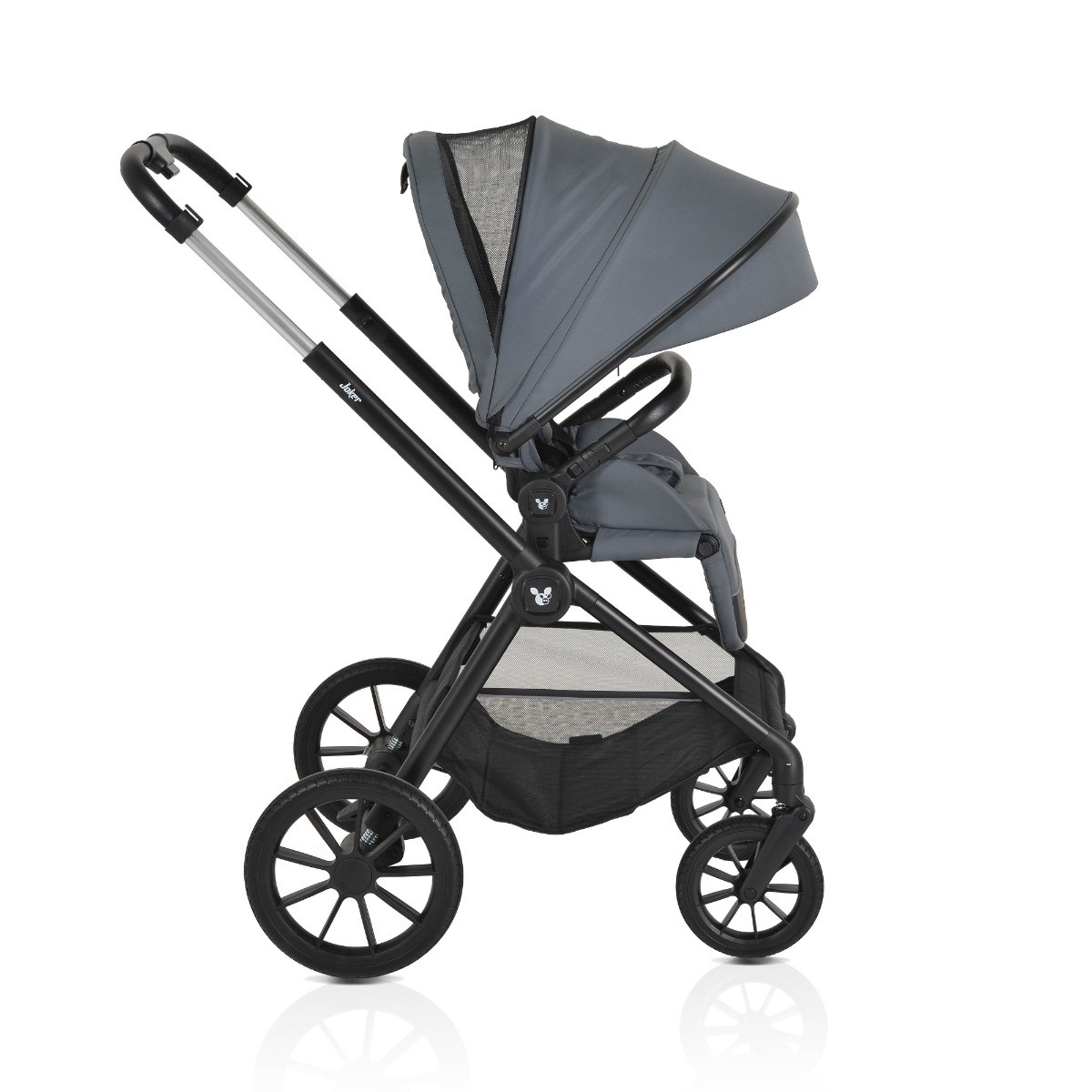 Cangaroo Joker Mineral Grey 3-in-1 Kinderwagen incl. Autostoel