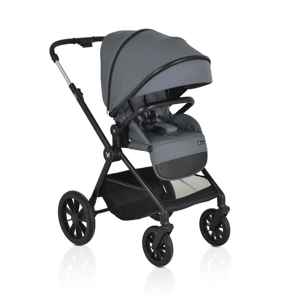 Cangaroo Joker Mineral Grey 3-in-1 Kinderwagen incl. Autostoel