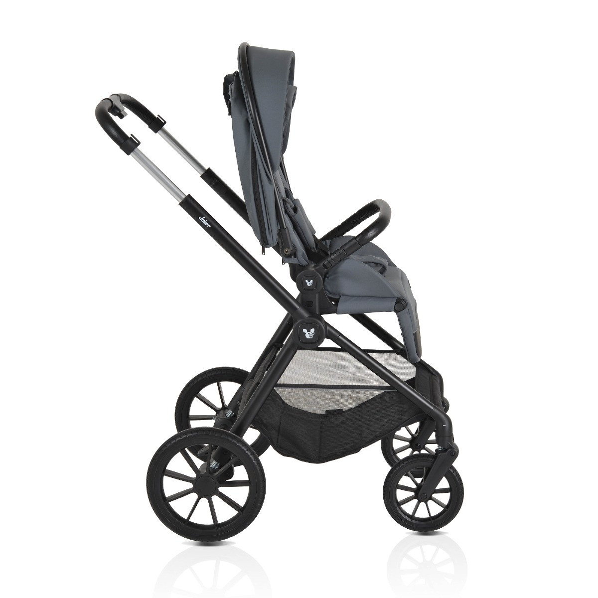 Cangaroo Joker Mineral Grey 3-in-1 Kinderwagen incl. Autostoel