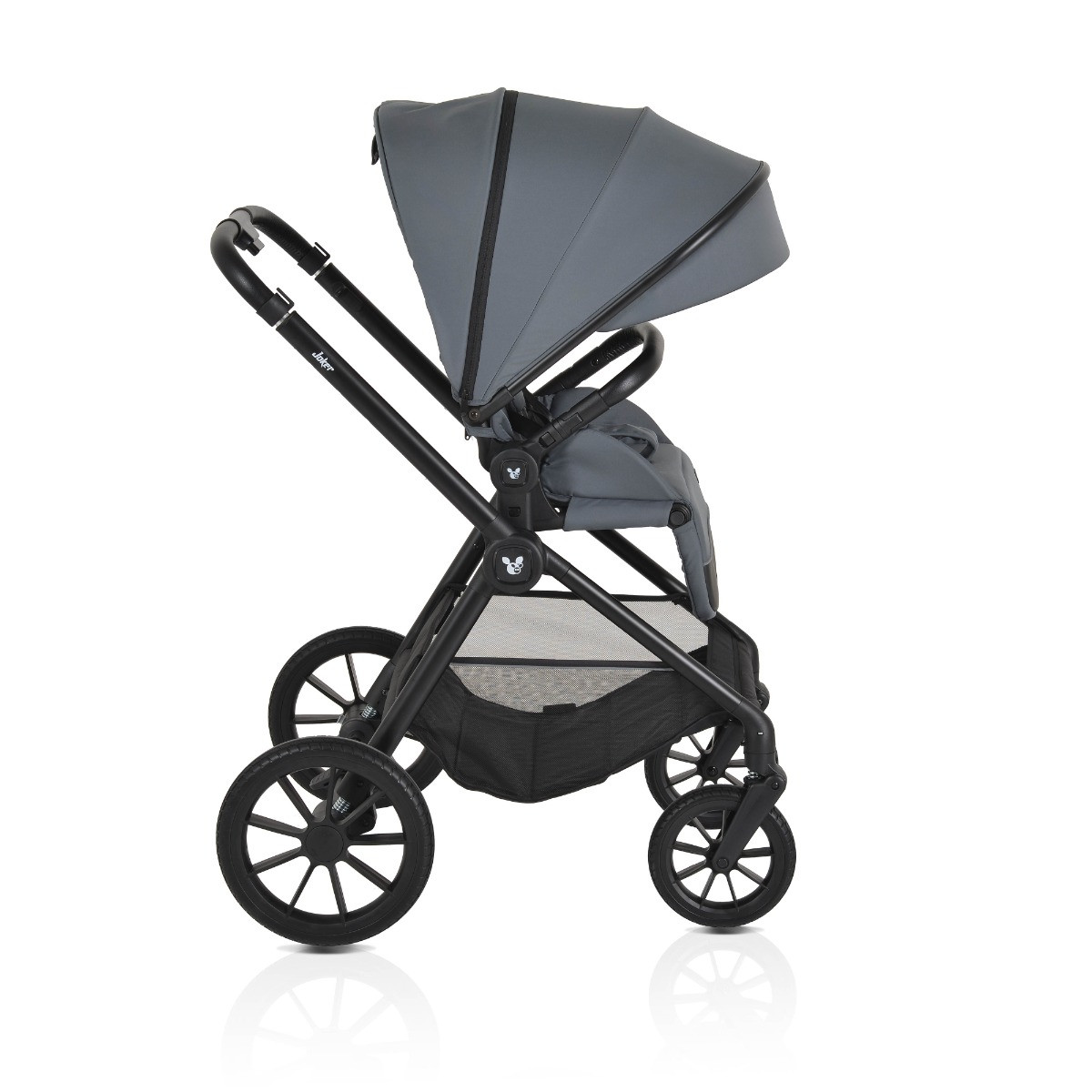 Cangaroo Joker Mineral Grey 3-in-1 Kinderwagen incl. Autostoel