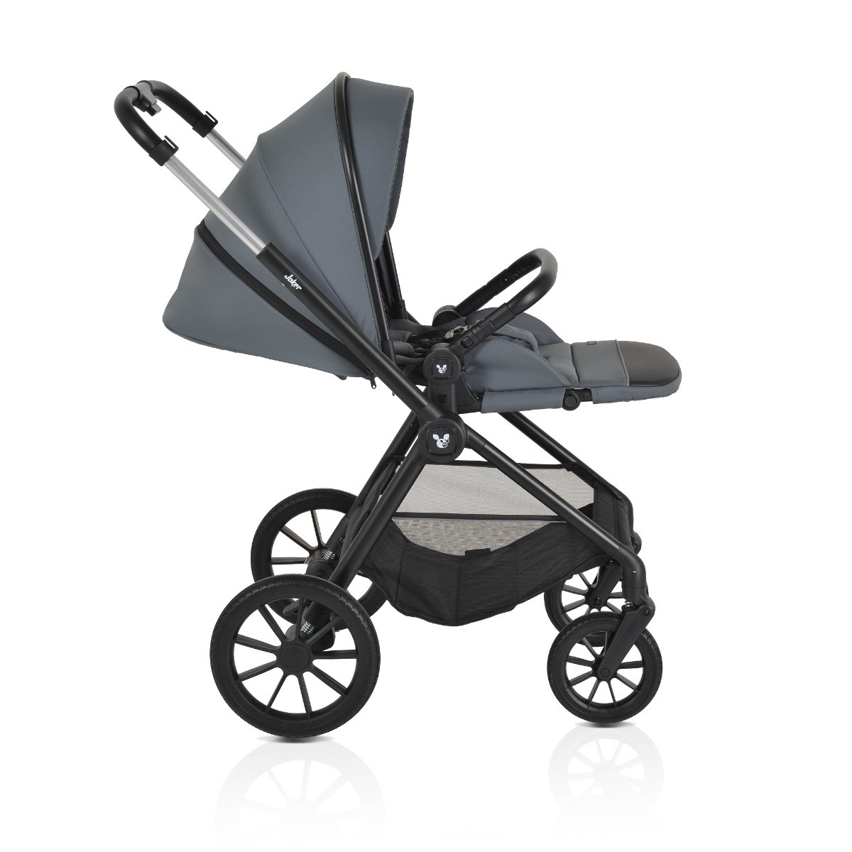 Cangaroo Joker Mineral Grey 3-in-1 Kinderwagen incl. Autostoel