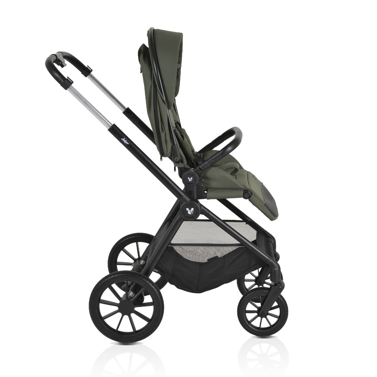 Cangaroo Joker Olive Green 3-in-1 Kinderwagen incl. Autostoel