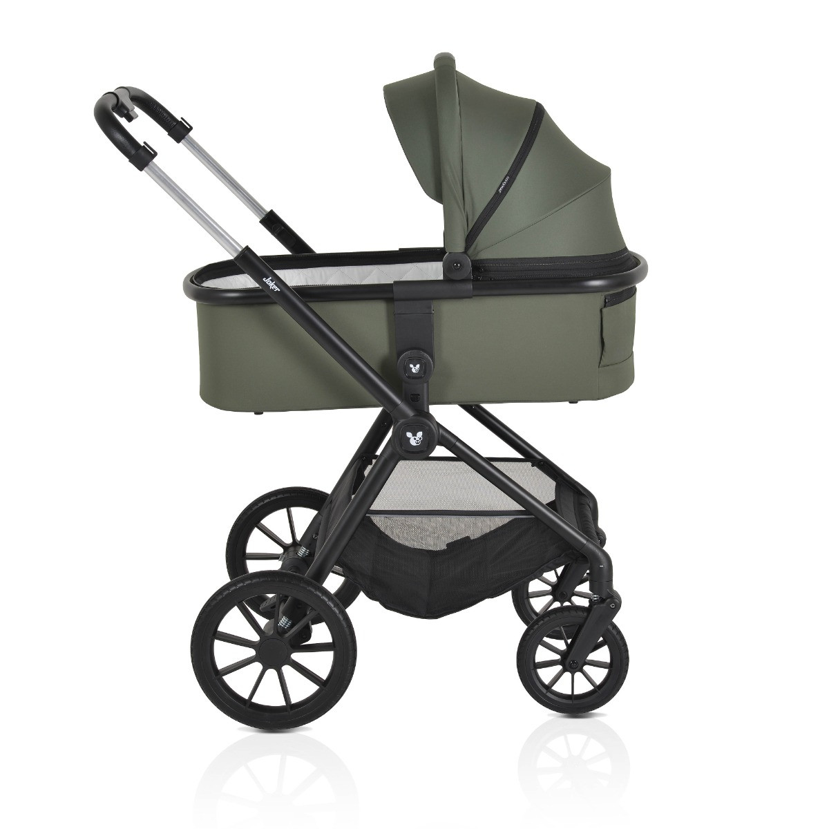 Cangaroo Joker Olive Green 3-in-1 Kinderwagen incl. Autostoel