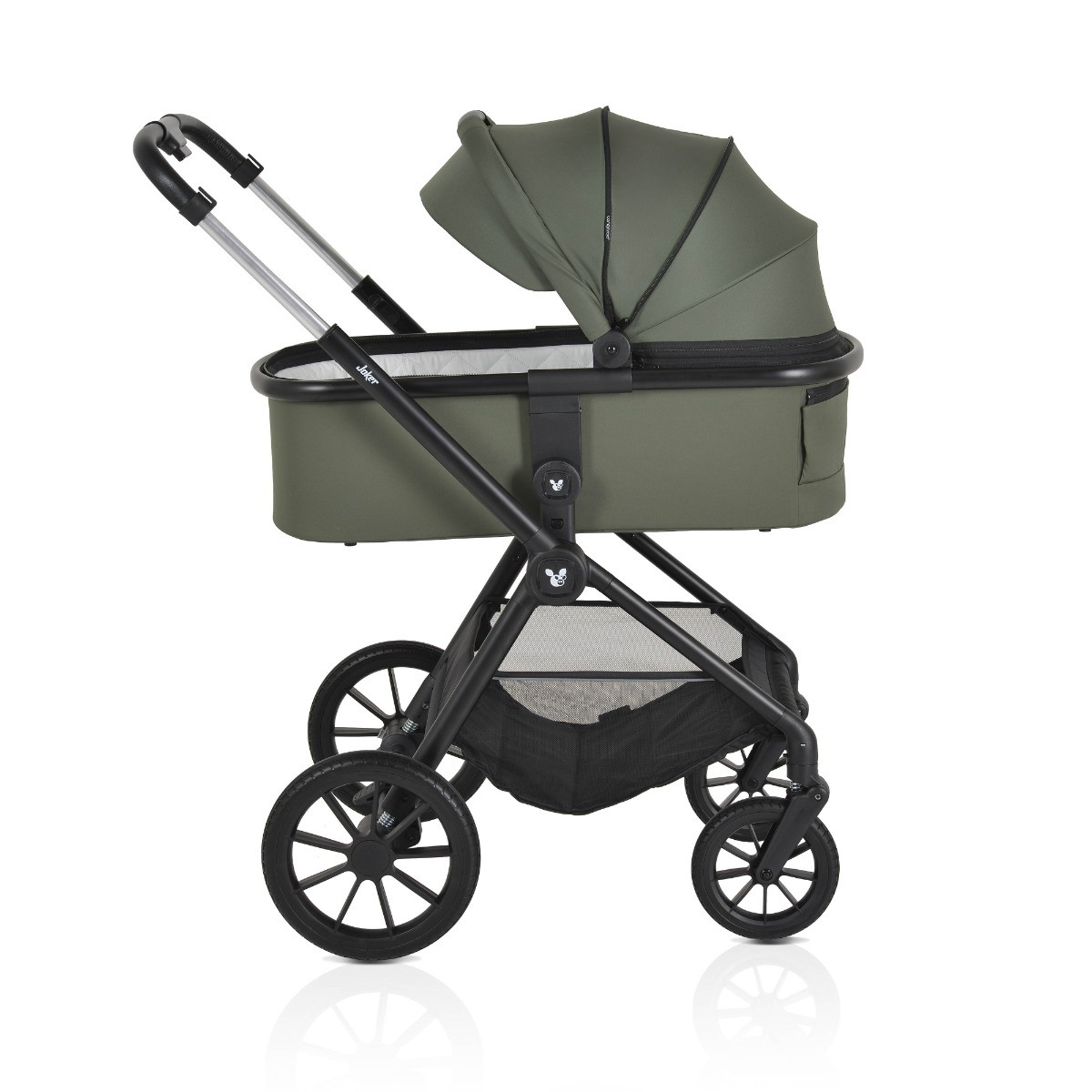 Cangaroo Joker Olive Green 3-in-1 Kinderwagen incl. Autostoel
