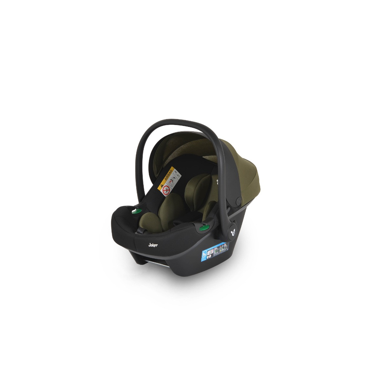 Cangaroo Joker Olive Green 3-in-1 Kinderwagen incl. Autostoel