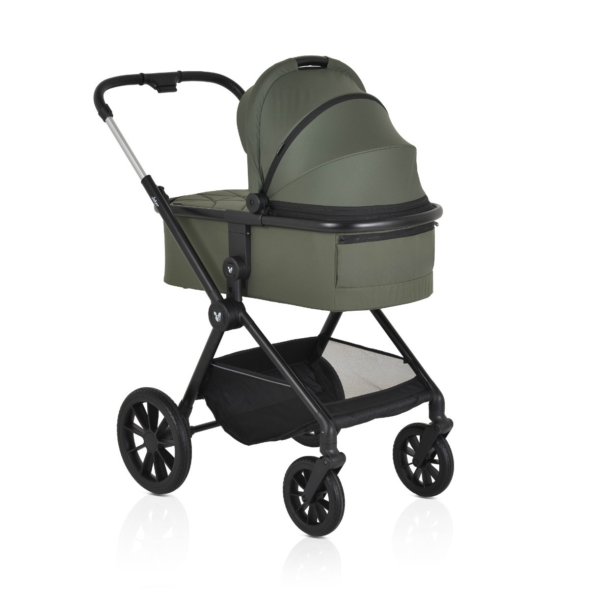 Cangaroo Joker Olive Green 3-in-1 Kinderwagen incl. Autostoel