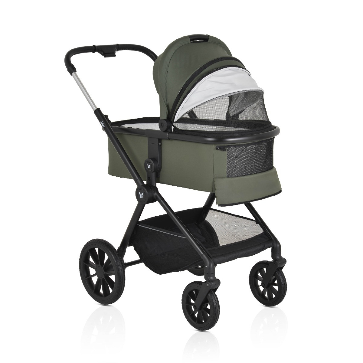 Cangaroo Joker Olive Green 3-in-1 Kinderwagen incl. Autostoel
