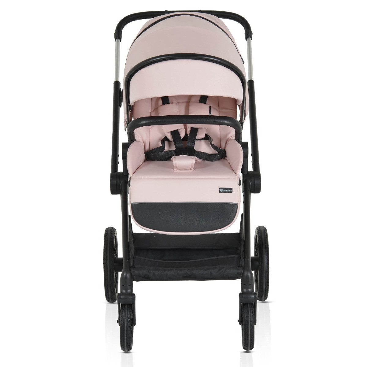 Cangaroo Joker Rose Cloud 3-in-1 Kinderwagen incl. Autostoel