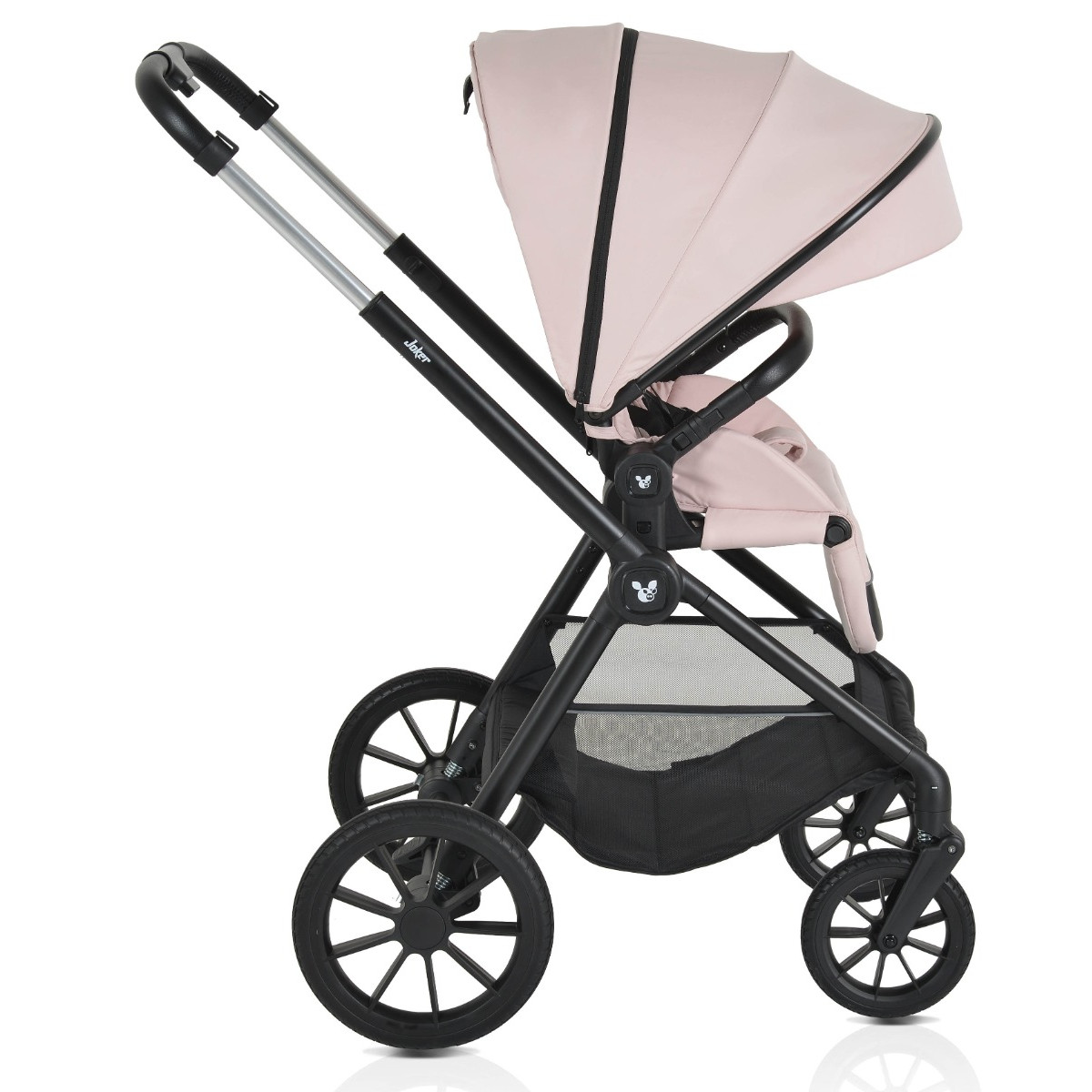 Cangaroo Joker Rose Cloud 3-in-1 Kinderwagen incl. Autostoel