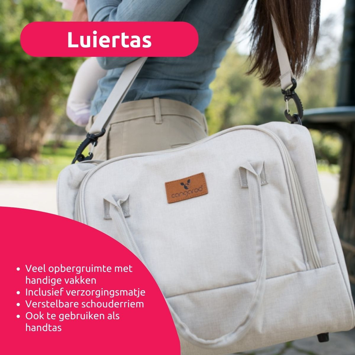 Cangaroo Jossie Black Luiertas