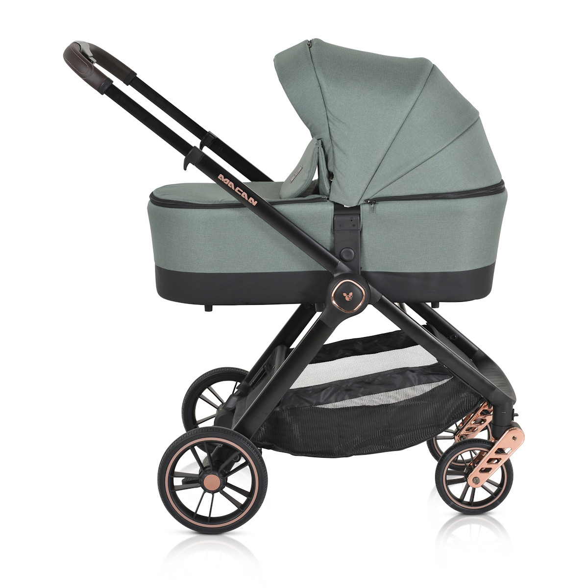 Cangaroo Macan Green 3-in-1 Kinderwagen Incl. i-Size Autostoel
