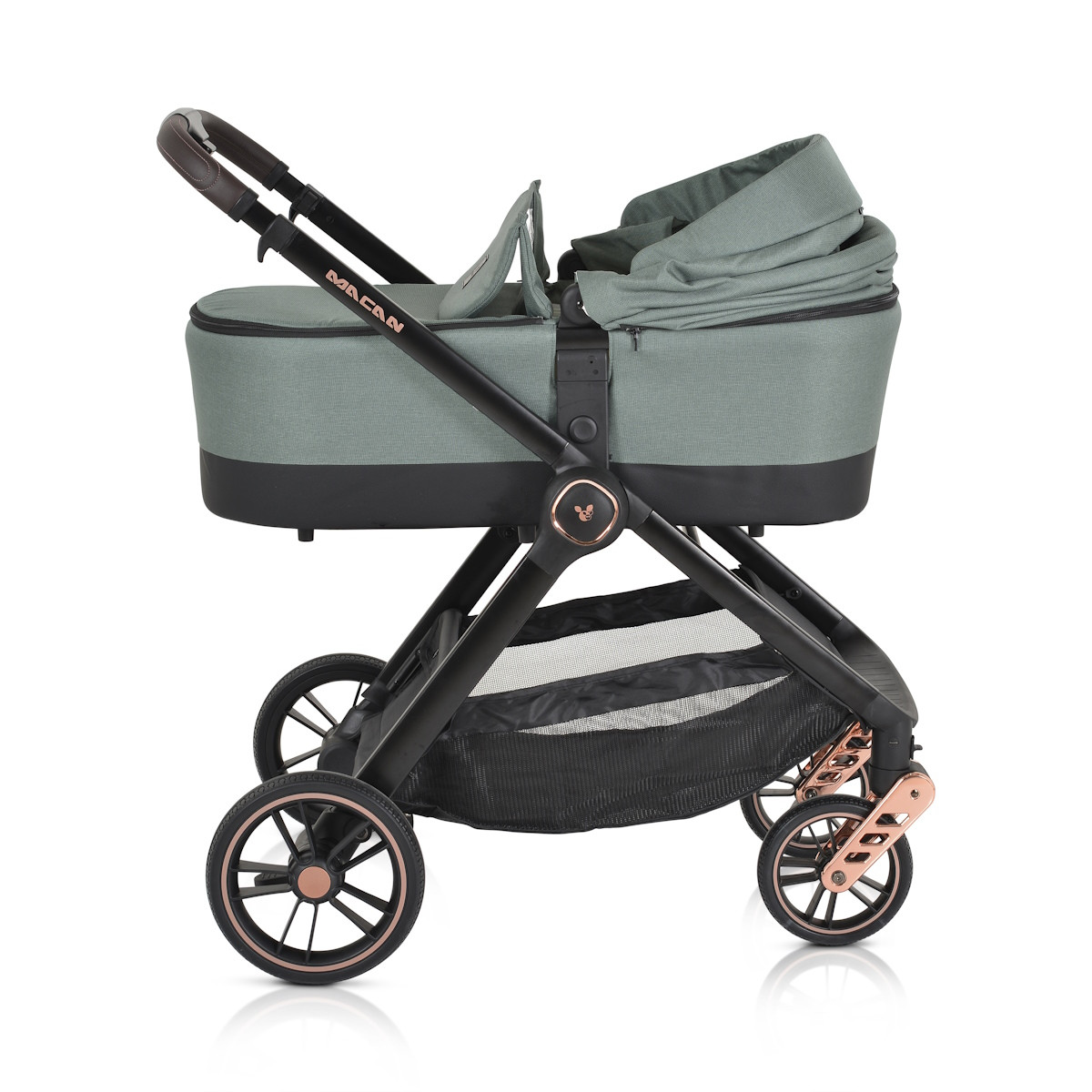 Cangaroo Macan Green 3-in-1 Kinderwagen Incl. i-Size Autostoel