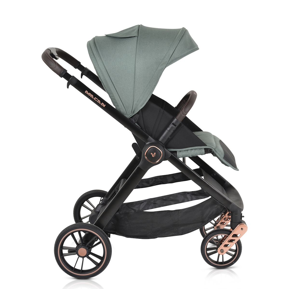 Cangaroo Macan Green 3-in-1 Kinderwagen Incl. i-Size Autostoel