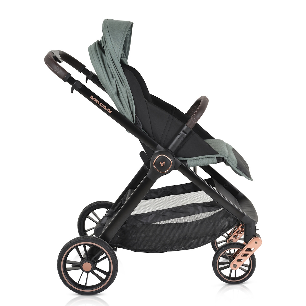 Cangaroo Macan Green 3-in-1 Kinderwagen Incl. i-Size Autostoel