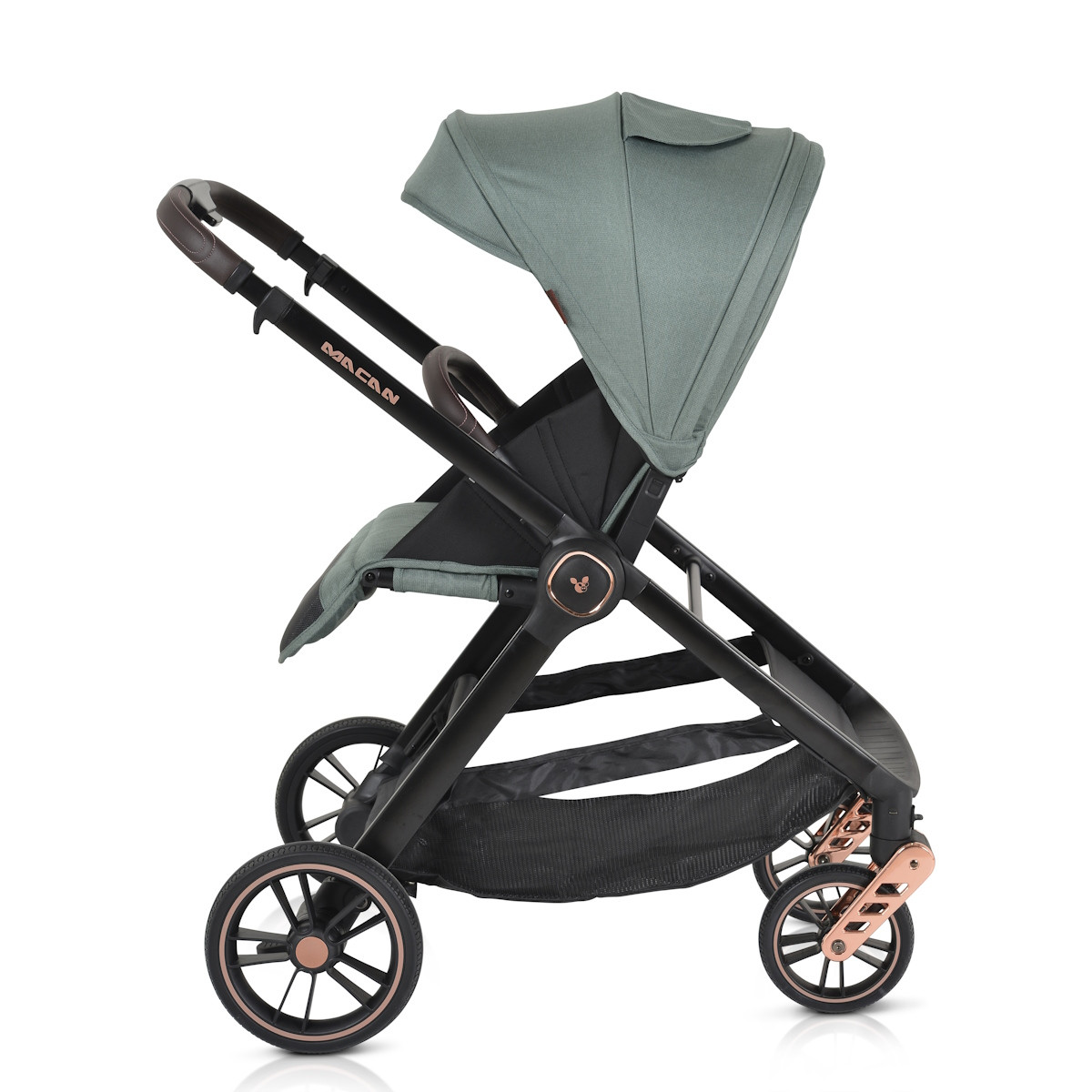 Cangaroo Macan Green 3-in-1 Kinderwagen Incl. i-Size Autostoel