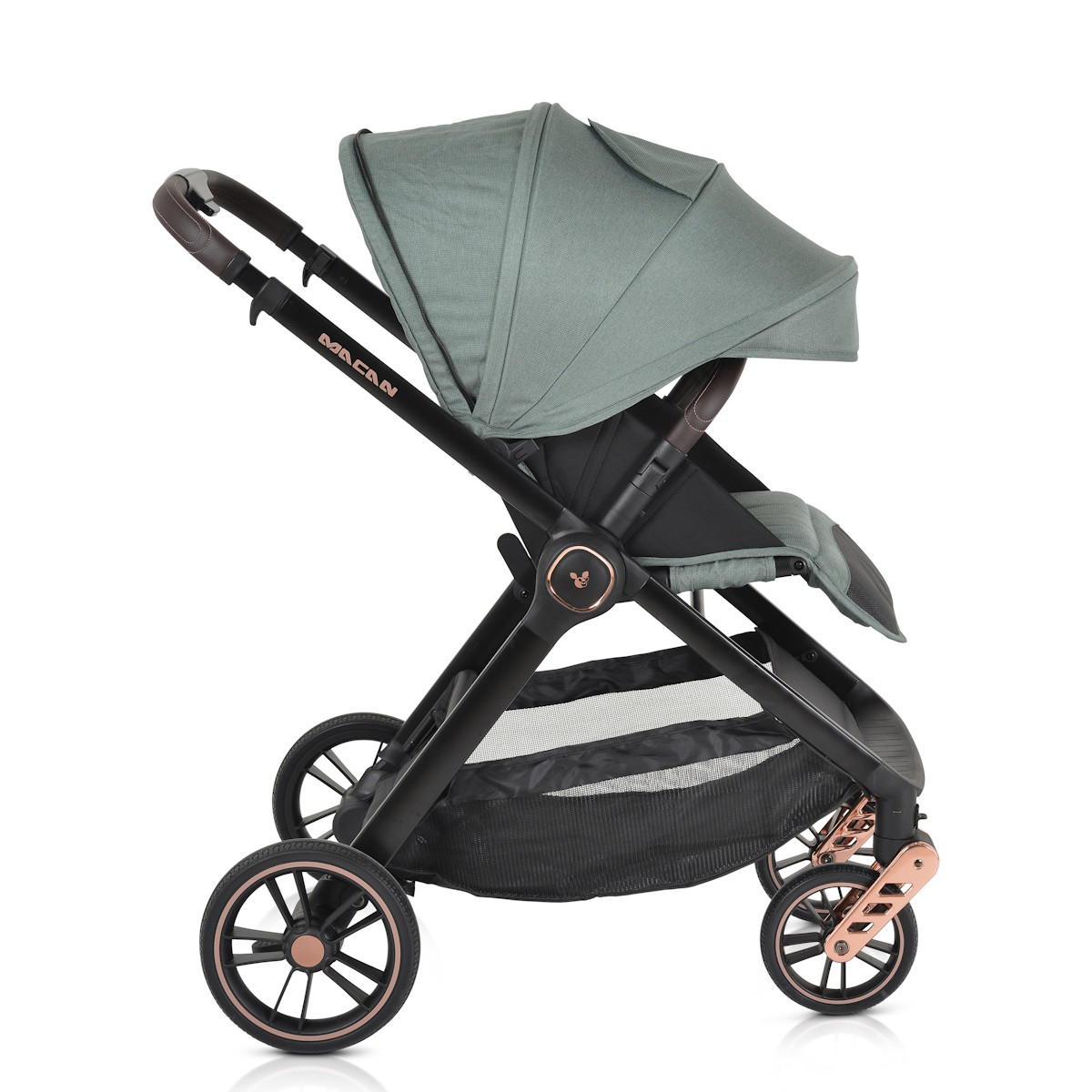 Cangaroo Macan Green 3-in-1 Kinderwagen Incl. i-Size Autostoel