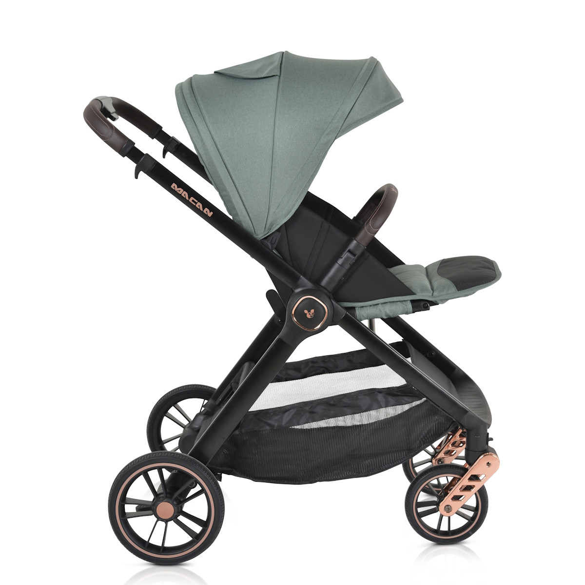 Cangaroo Macan Green 3-in-1 Kinderwagen Incl. i-Size Autostoel