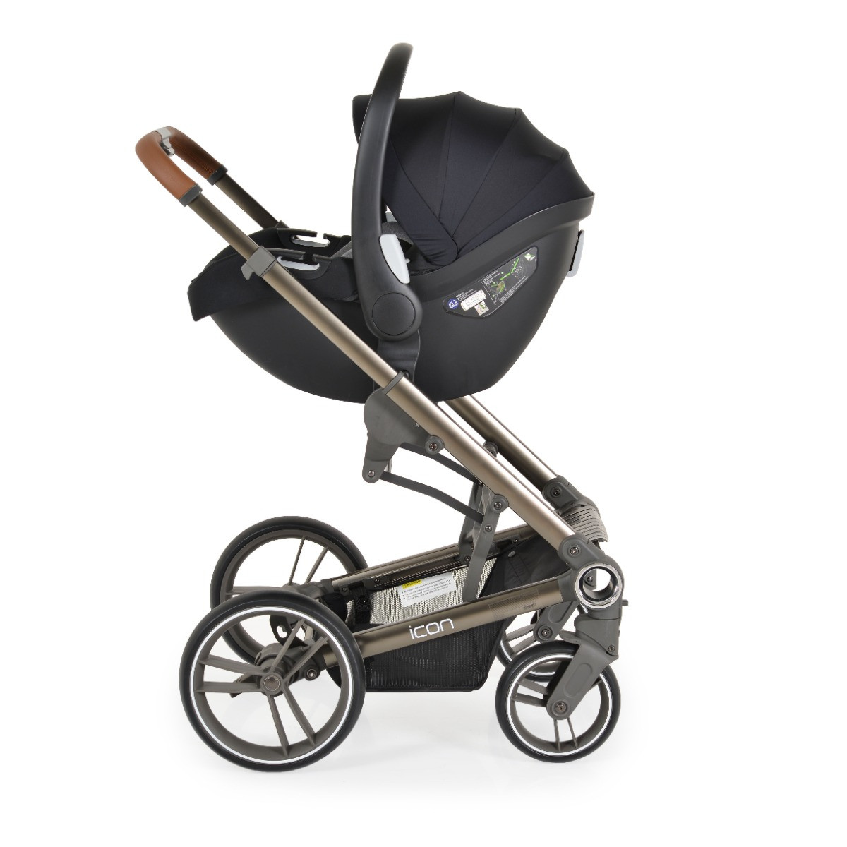 Cangaroo Macan/Icon/Hydra Grey 40-87 cm i-Size Autostoel