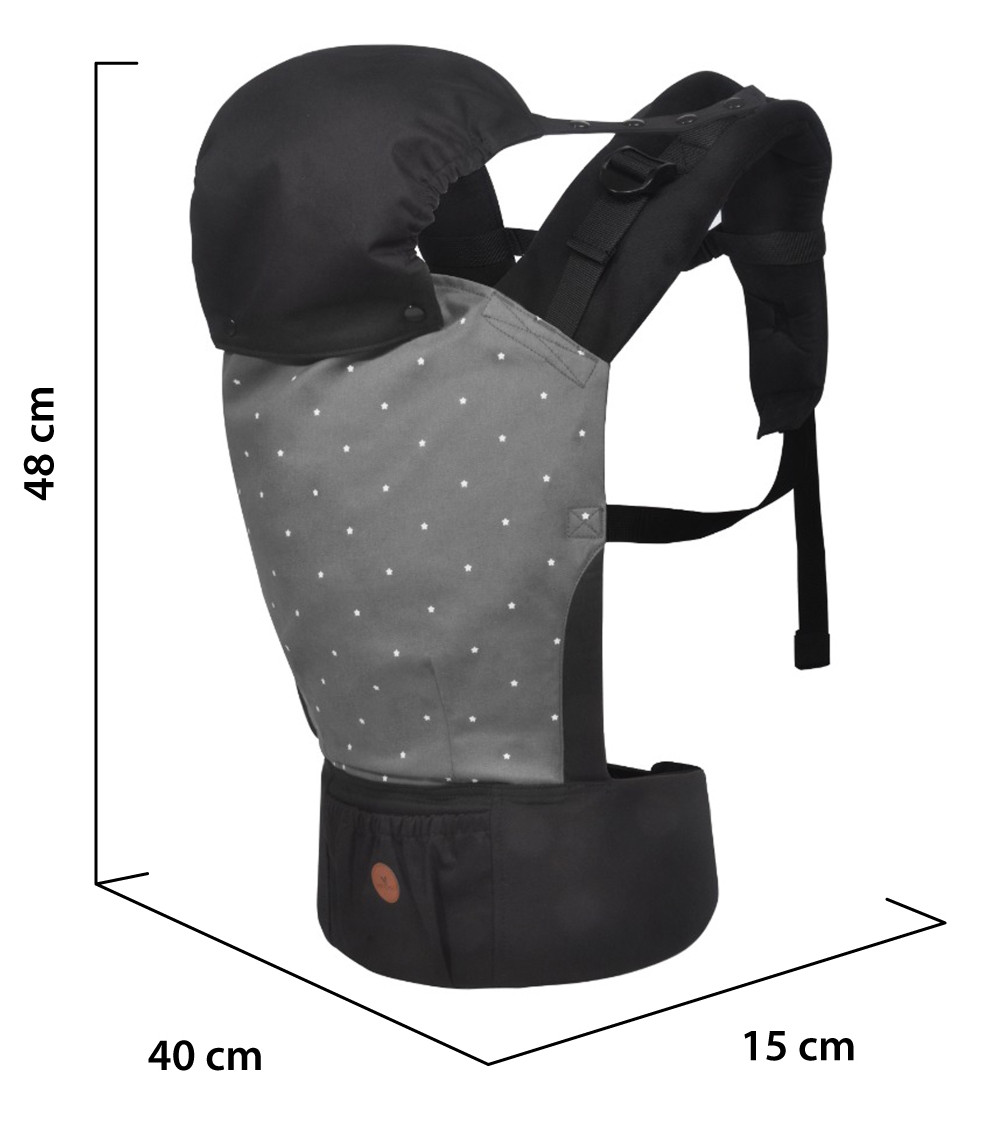 Cangaroo Muson Grey Draagzak