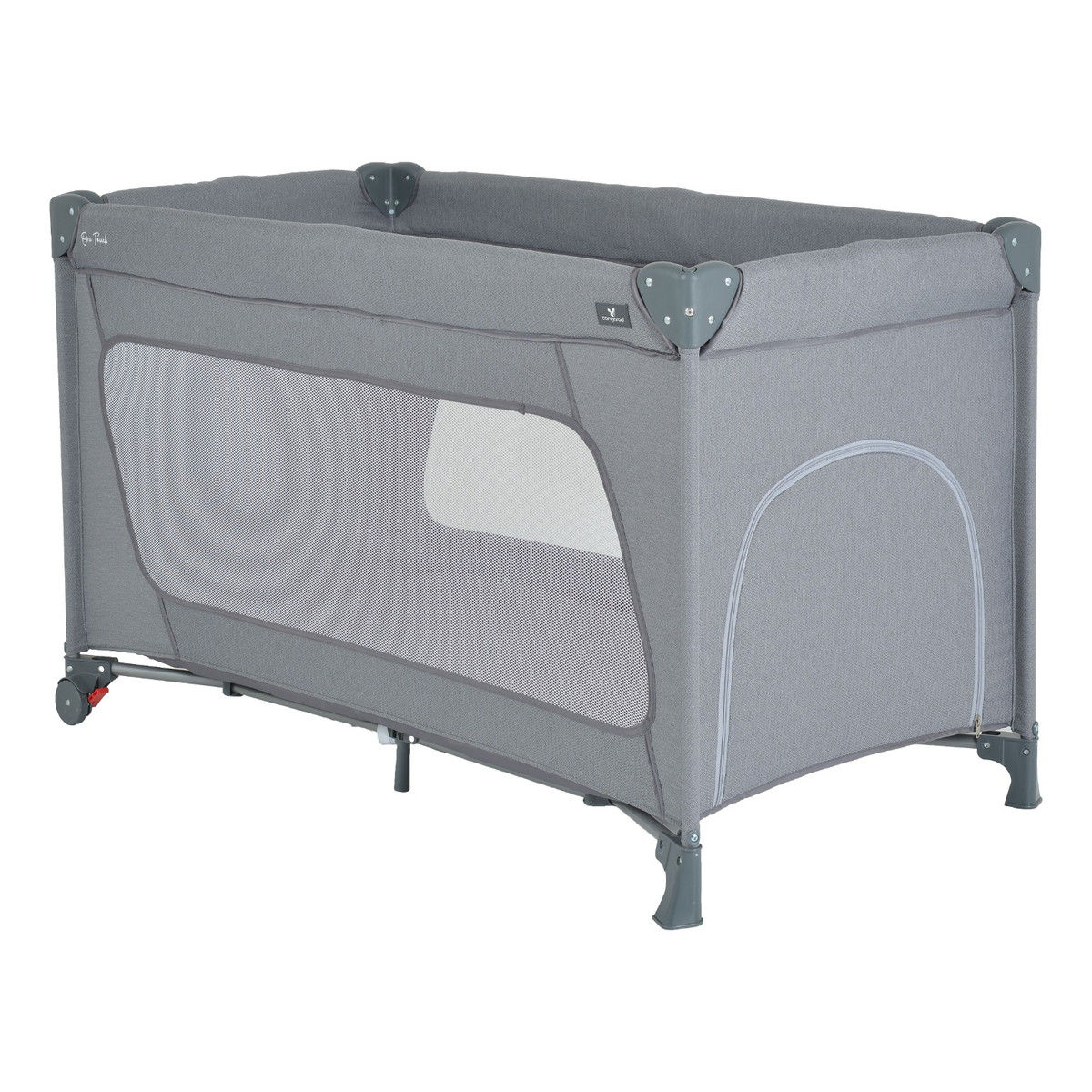 Cangaroo One Touch Dark Grey Campingbed