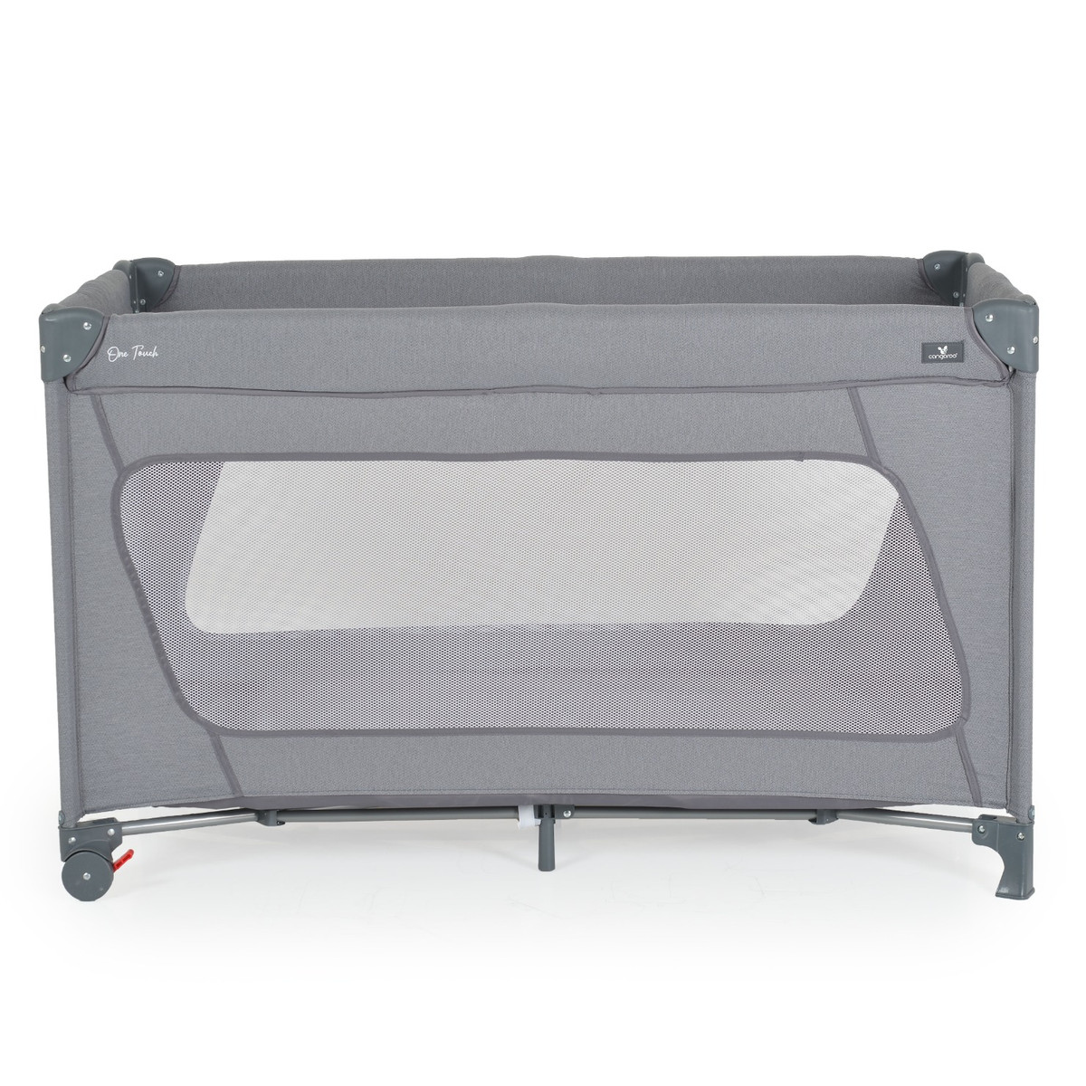 Cangaroo One Touch Dark Grey Campingbed