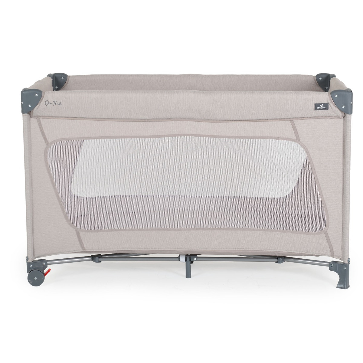 Cangaroo One Touch Light Grey Campingbed