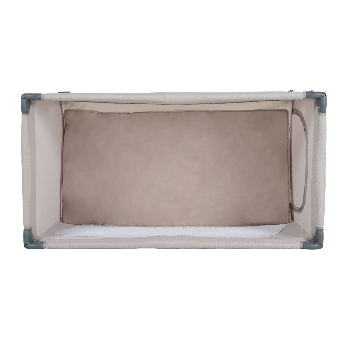 Cangaroo One Touch Light Grey Campingbed