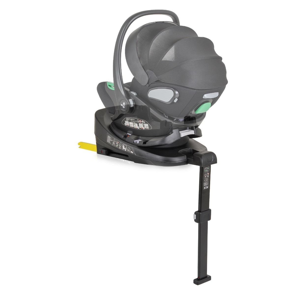 Cangaroo Celebrity Graystone 3-in-1 Kinderwagen Incl. Autostoel