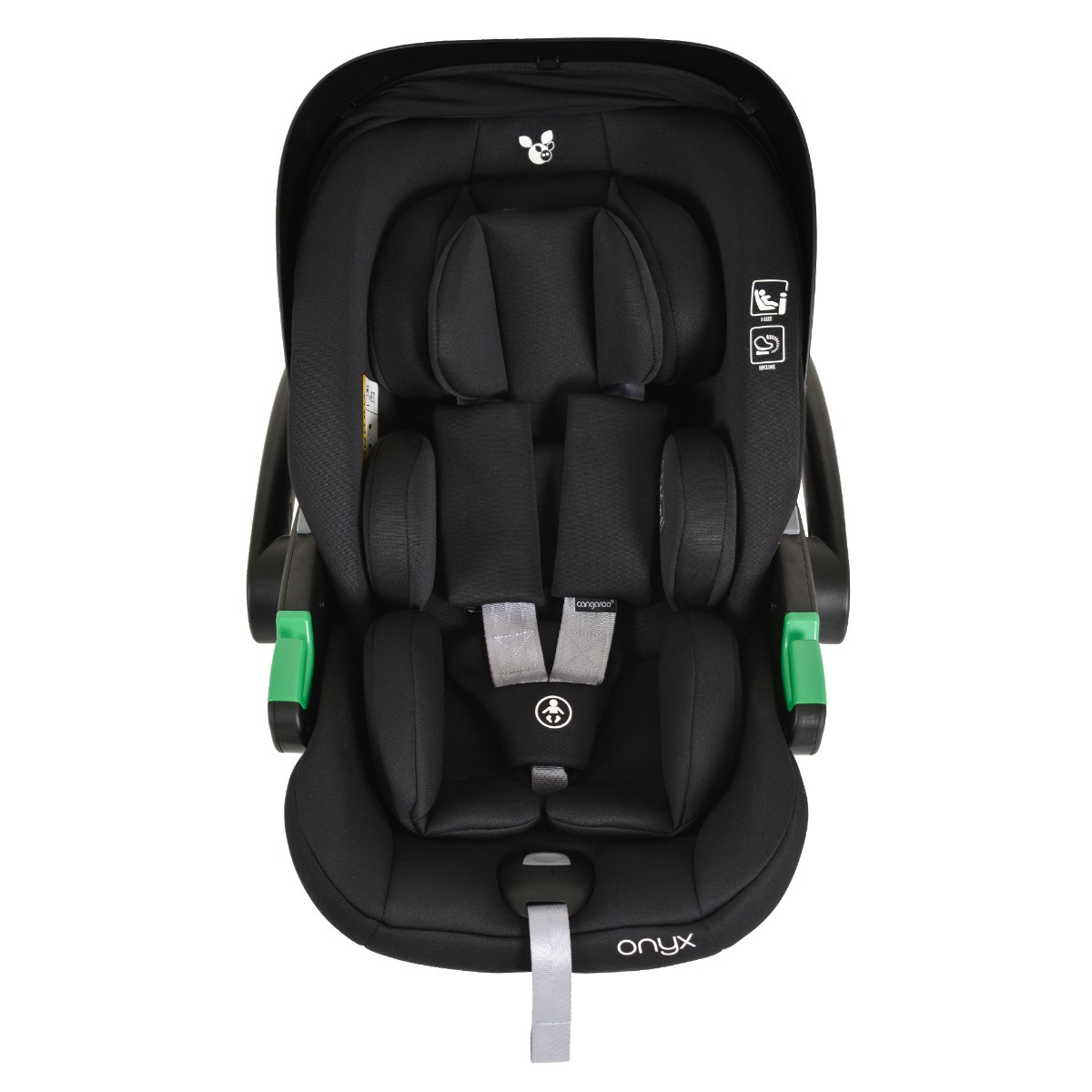 Cangaroo Onyx Black 40-87 cm i-Size Autostoel