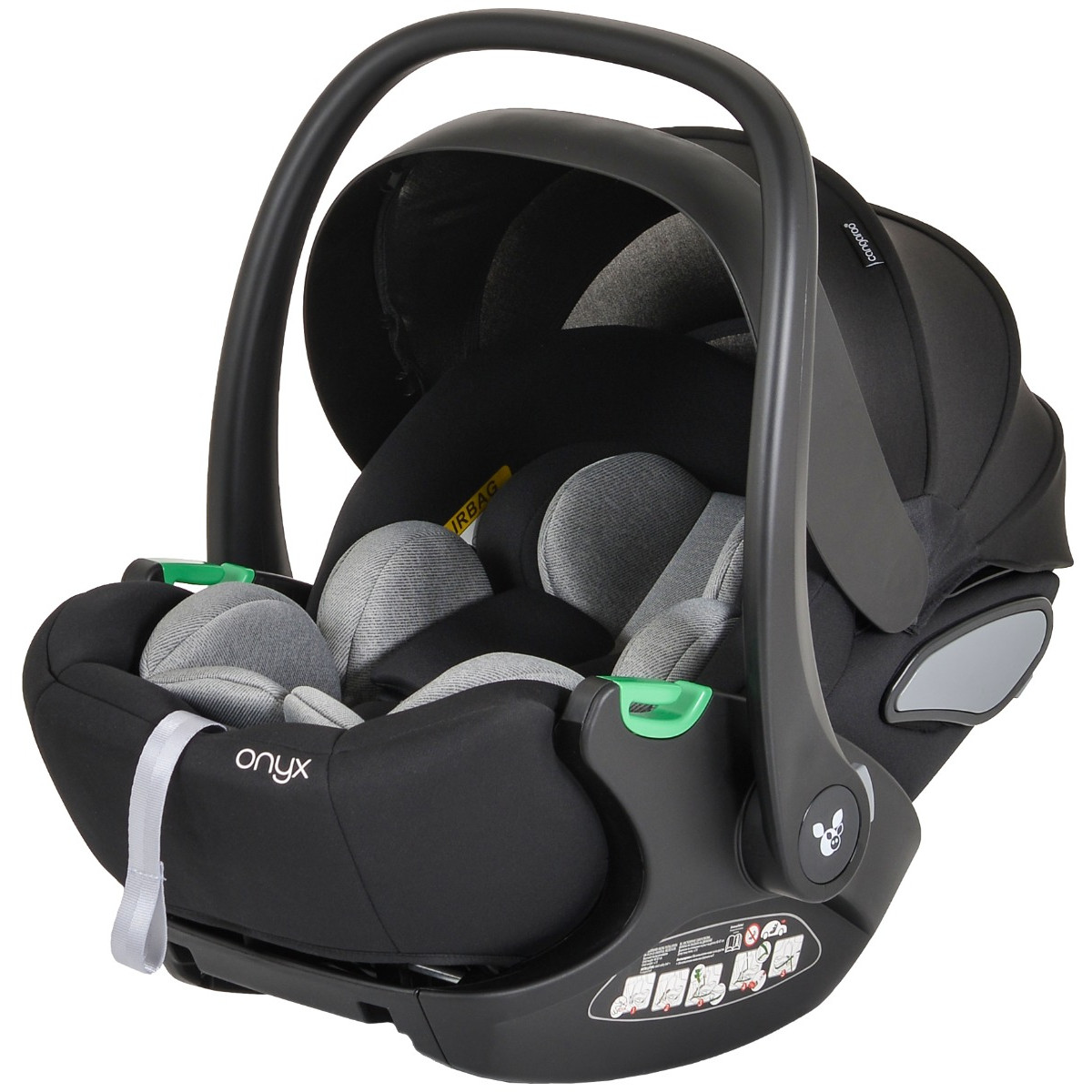 Cangaroo Onyx Grey 40-87 cm i-Size Autostoel