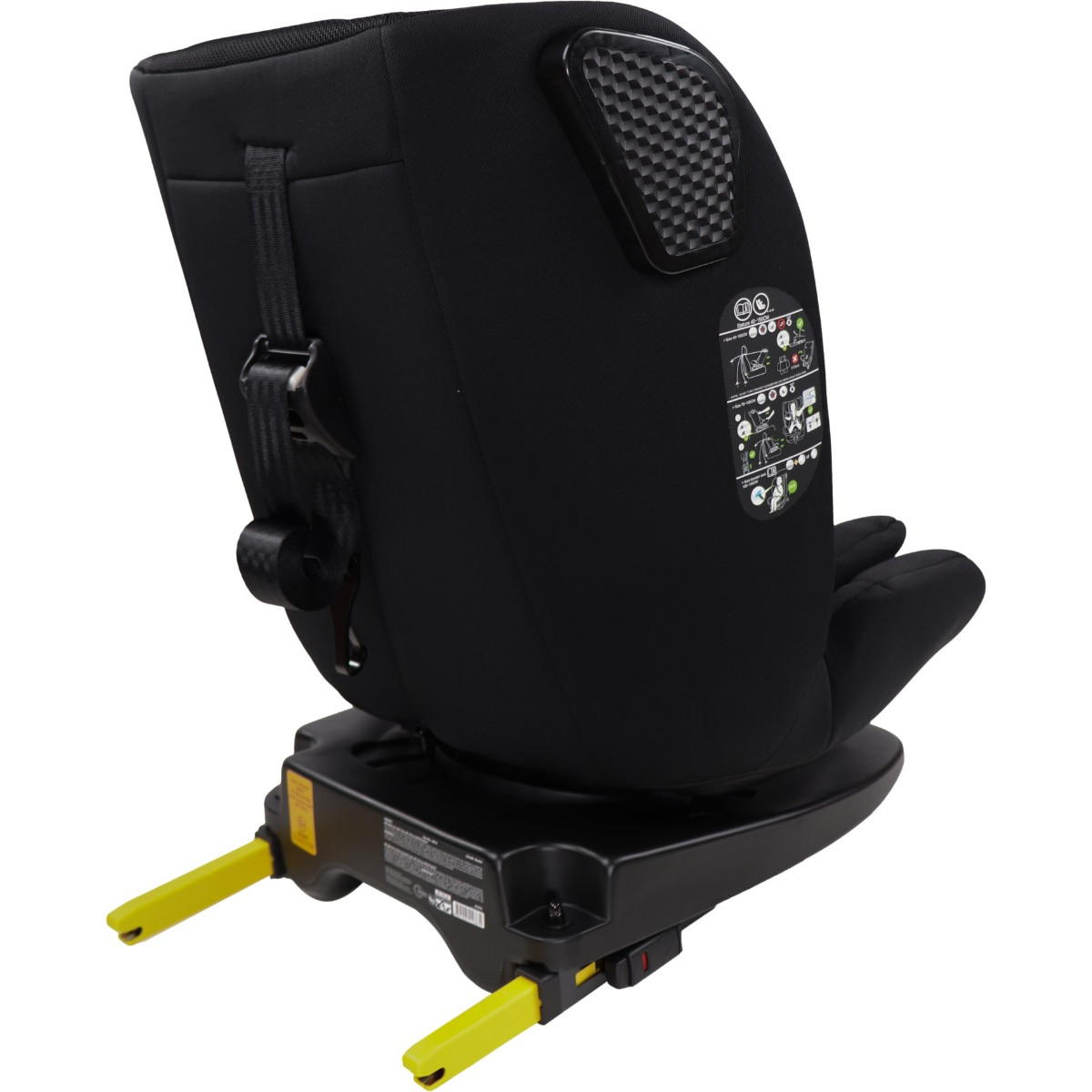 Weekendaanbieding: Cangaroo Pronto Black 40-150 cm 360° i-Size Autostoel