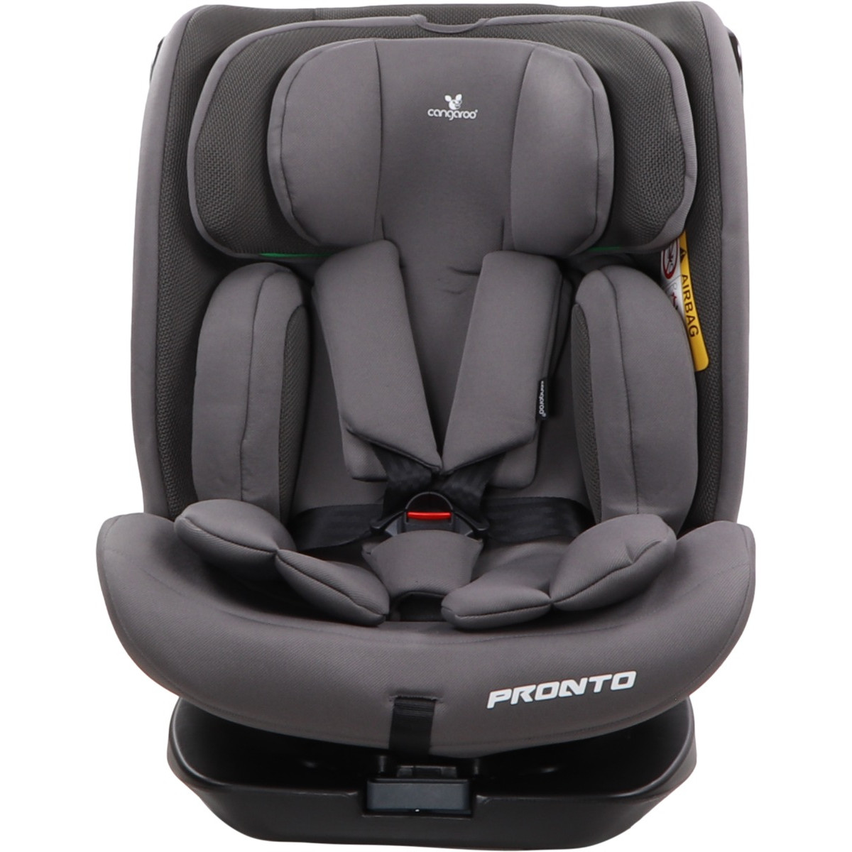 Weekendaanbieding: Cangaroo Pronto Dark Grey 40-150 cm 360° i-Size Autostoel