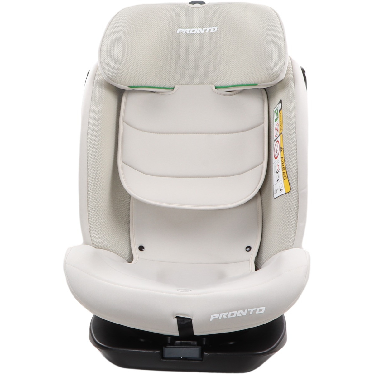 Weekendaanbieding: Cangaroo Pronto Vanilla Beige 40-150 cm 360° i-Size Autostoel