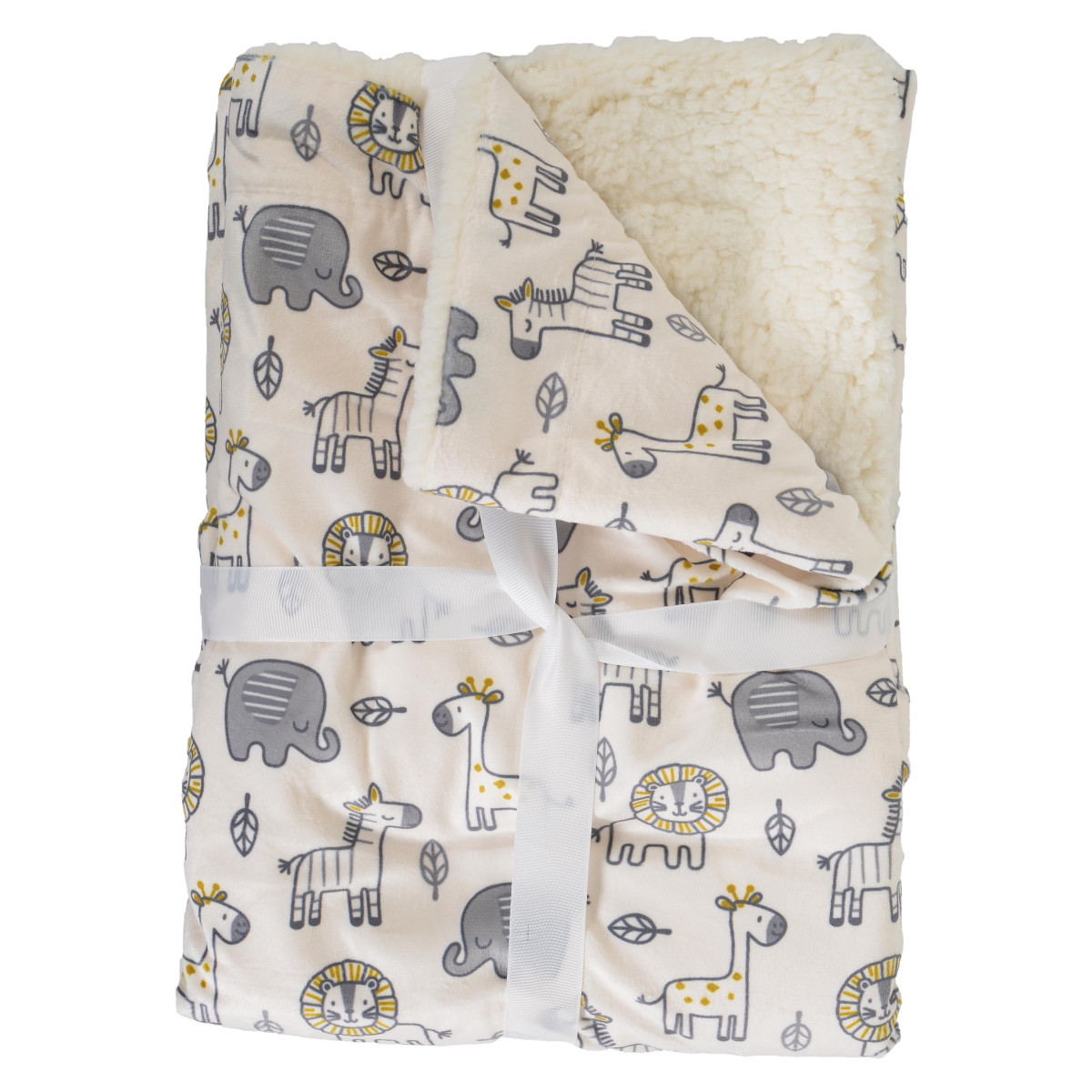 Cangaroo Shaggy Beige 75 x 105 cm Wiegdeken