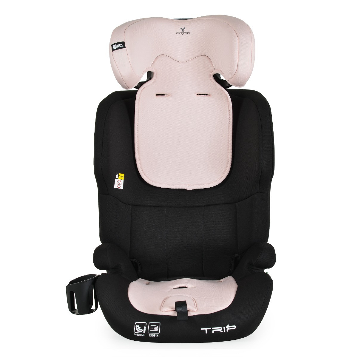 Cangaroo Trip Baby Pink 76-150 cm i-Size Autostoel