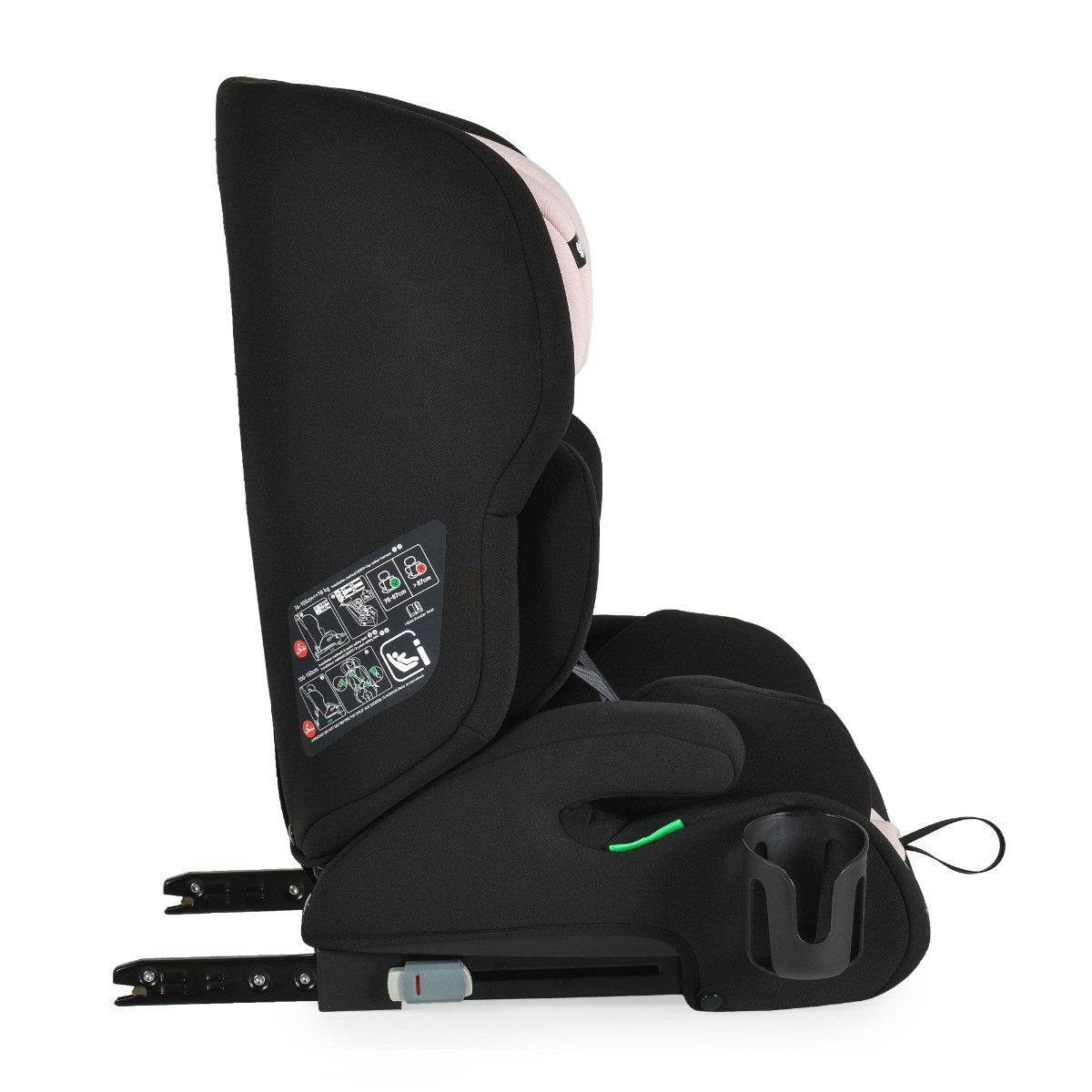 Cangaroo Trip Baby Pink 76-150 cm i-Size Autostoel